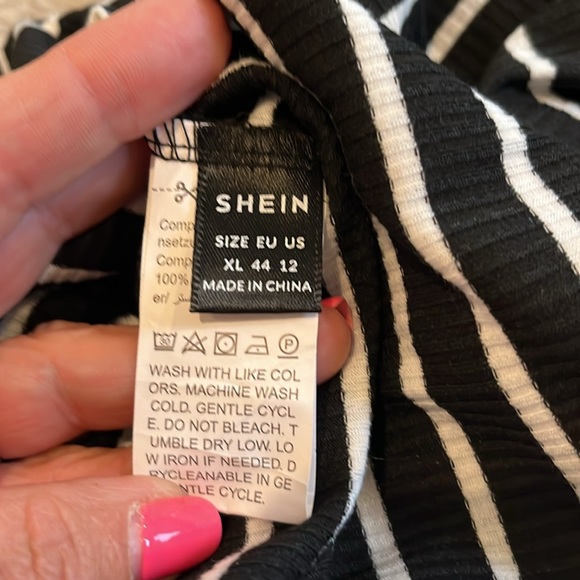 Shein Striped Dress Size XL (12) - Picture 7 of 7